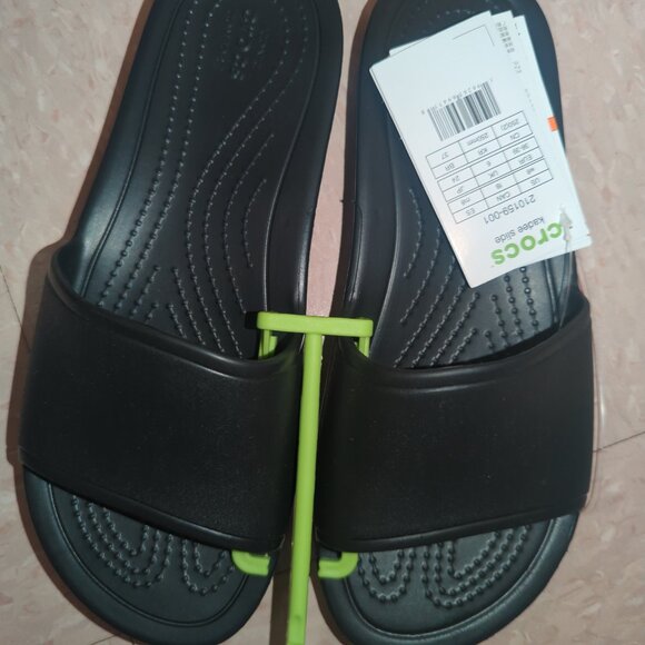 CROCS Shoes - new with tags crocs size 6. (different style + colors available. black,hot pink)